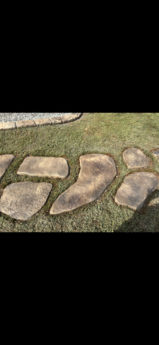 Custom Stepping Stones and Walkways (Add on) for Streamline Borders in Indian trail, NC