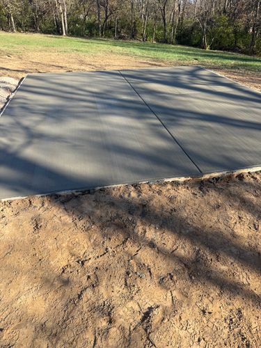 Concrete Driveway Installation for Immaculate Concrete and Construction in Troy, IL