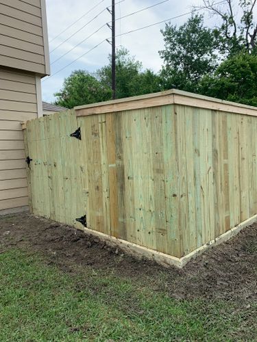 Residential Wooden Privacy Fencing for Kingdom Fence in Houston, TX
