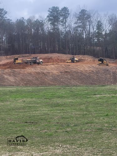 Excavation for Davis Landworx in Clanton,  AL