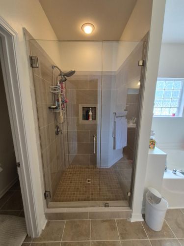Frameless Glass Showers for Pane -N- The Glass in Rock Hill, SC