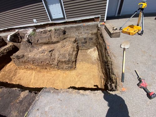 Driveway Install for TDC Excavating in Dubuque, IA