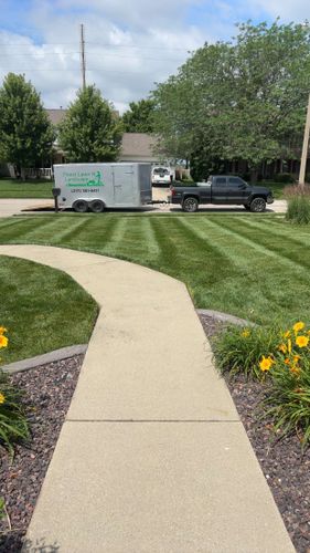 Lawn Maintenance for Finest Lawn N Landscape in Springfield, IL