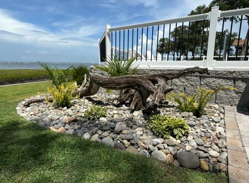 Landscaping for JND Transformation Landscapes & Hardscapes LLC in Cedar Point, NC