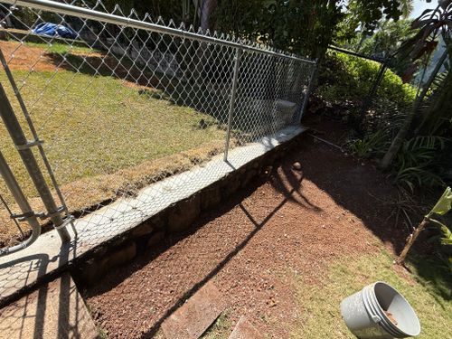 Retaining Wall Construction for Maka’s Akamai Masonry LLC in Kaneohe, HI