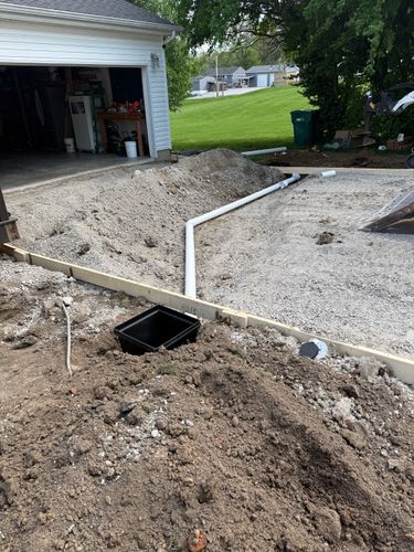 Concrete Driveway Installation for Immaculate Concrete and Construction in Troy, IL