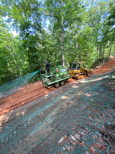 Erosion Control for J&G LandWorx LLC in Rutherfordton, NC