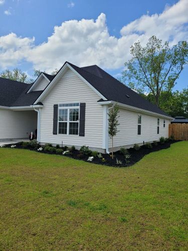 Mulch Installation for Southern Shade Property Services in Ray City, GA