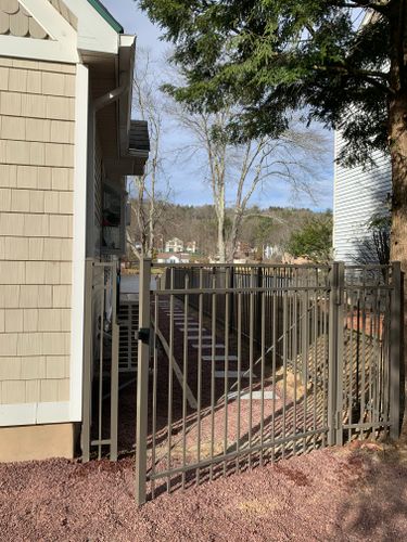 Aluminum fence  for Wantage Fence & Stonework, LLC in Wantage, New Jersey