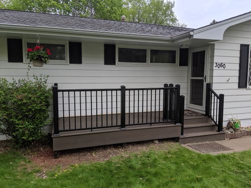 Composite Decking for RBM Construction Inc. in Eau Claire, WI