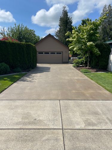 Concrete Driveways for MD Construction & Sewer in North Yelm, WA