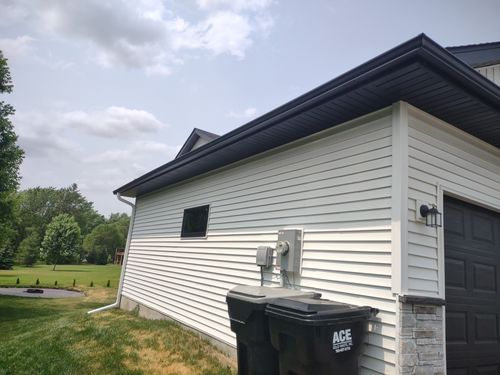 Gutter Installation for Swanson Exteriors Inc. in Princeton, MN