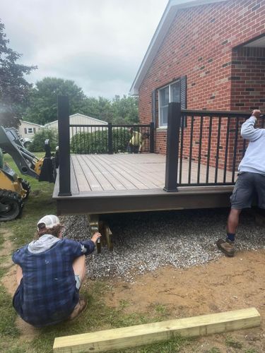 Deck & Patio Installation for BASE Contracting in Dundee,  MI