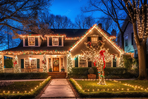 Christmas Light Decor for X-treme Pro Wash in Huntsville, OH