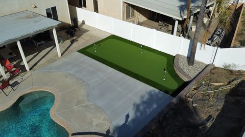 Concrete for Aidan Jade Landscaping in Riverside County, CA