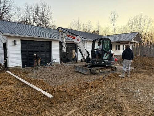Basement, Block-Wall, Poured-Wall, & Other Foundations for Whitfield Concrete Construction in Solsberry, IN