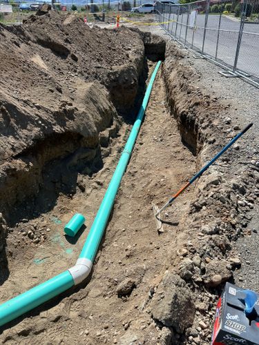 Utility Trenching for Seymour Excavating in Omak, WA