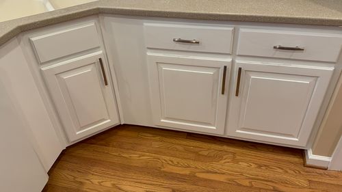 Kitchen and Cabinet Refinishing for Paintway to Heaven in Raleigh, NC