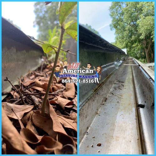 Gutter Cleaning for All American Pressure Washing in Easley, SC