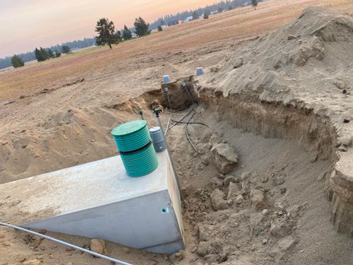Foundation Digging for Arthur Construction in Deer Park, WA