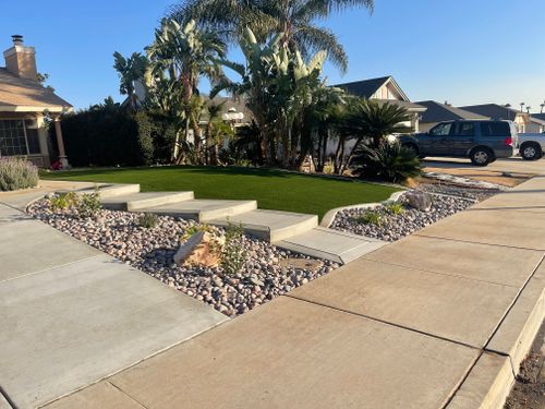 Artificial Turf Installation for Aidan Jade Landscaping in Riverside County, CA