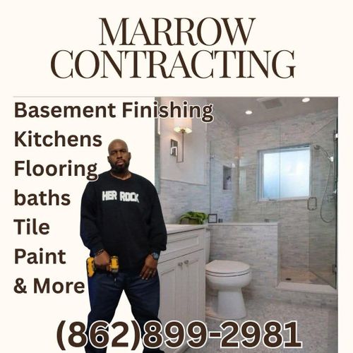 Basement Remodeling for Marrow Contracting & Flooring LLC in Morristown, NJ