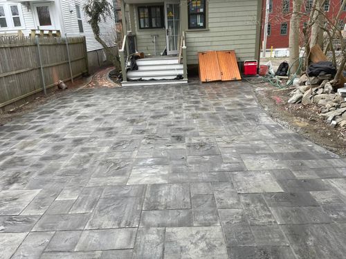 Patio Design & Construction for Santos Masonry in Fall River, MA
