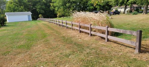 Fence Installation for Friedrich Fence in Sterling, IL