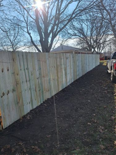 Fencing for Jays Roofing and Construction in Toledo, Ohio