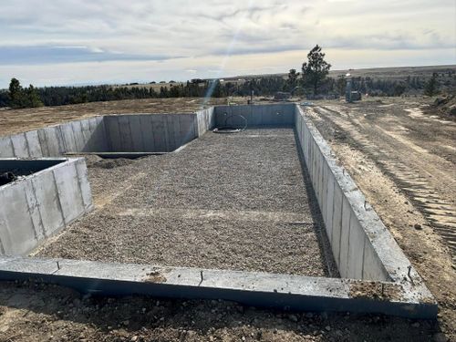 Foundation Digging for Z & S Construction in Billings Heights, MT