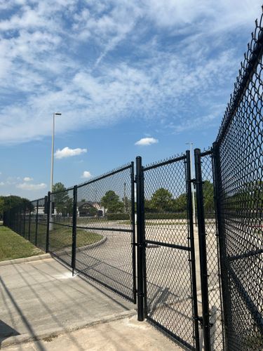 Fence Installation for Kingdom Fence in Houston, TX