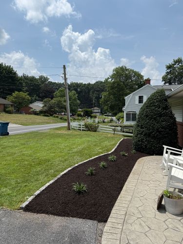 Mulching for J & T Landscaping Services in Mechanicsburg, PA