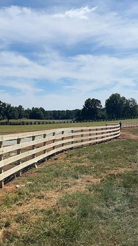 Fence Installation for Pancho Fence Company in Eatonton, GA
