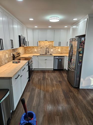 Kitchen Renovation for John Colvin's Home Improvement in Modoc,  IN