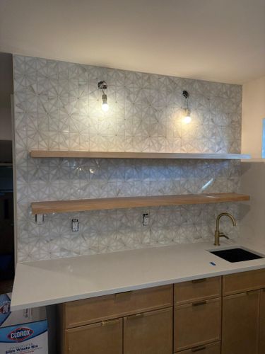 Backplashes for D&M Tile in Denver, CO