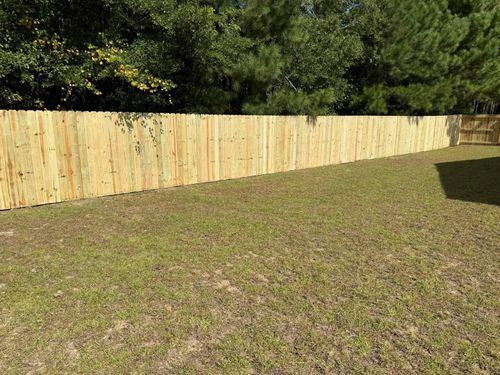 Wood Privacy for 4 In The Fire Fencing LLC in Darlington, SC