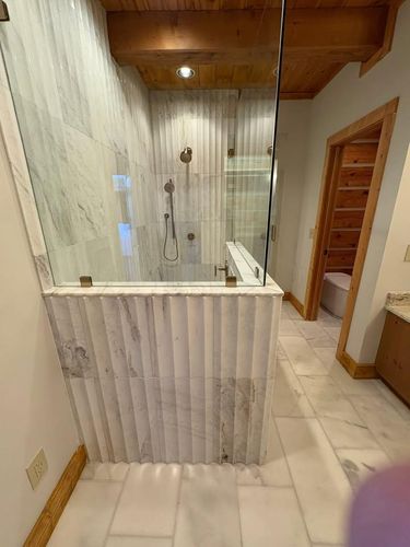 Bathroom Remodels for Rush Construction LLC in Boone, NC