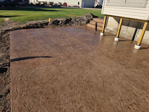 Decorative & Stamped Concrete for Majestic Concrete and Landscape in Cross Lake, MN
