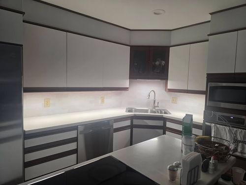 Kitchen Backsplash Installation for Novo Tile Co. in Lillington, NC