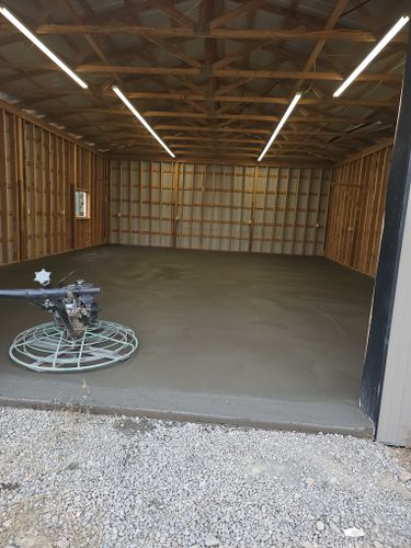 Concrete work for Blue Mountain Construction in Roundup, MT