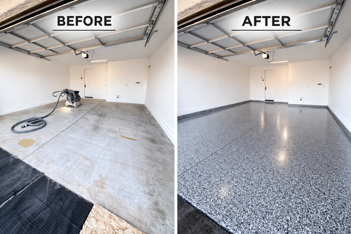 Epoxy Garage Coatings for PRYME EPOXY LLC in Mayer, AZ