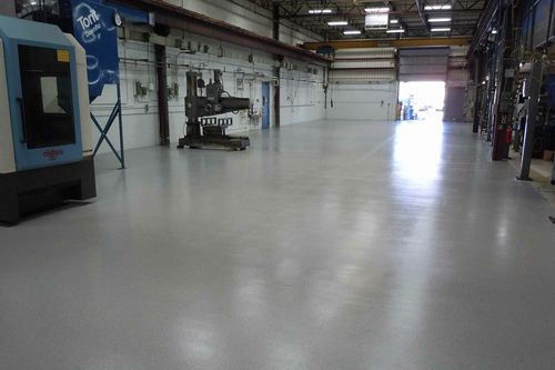 Epoxy Floor Coating for Pope Contracting Services in Fall River, MA