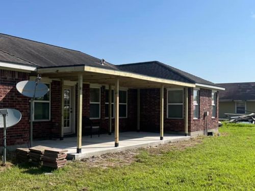 Patio Design & Installation for Triple O Construction in Rosharon, TX