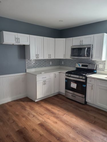 Kitchen Renovation for H&M Construction and Painting in Whitman, MA