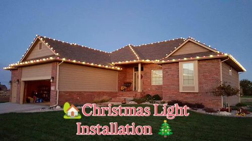 Christmas Lights Installation for Guzman's Landscaping Services in Austin, TX