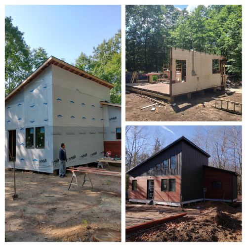 Rebuild- New Construction Framing for Troy Jones Renovation in Fennville, MI