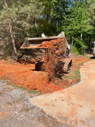 Skid Steer Work for Palmetto State Landscaping in Gaffney, SC