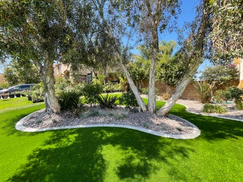 Concrete Edging for Aidan Jade Landscaping in Riverside County, CA