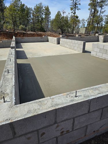 Concrete Foundations for Diamond Dust Concrete in Show Low, AZ