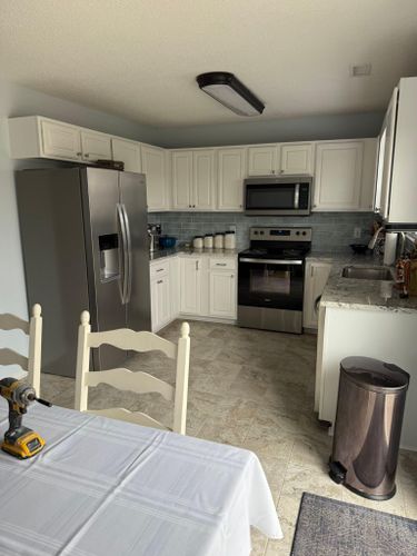 Kitchen and Cabinet Refinishing for Pro-Splatter in Wilmington, NC